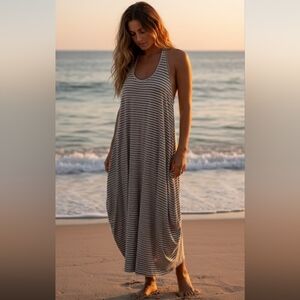 The Earth Collection Strapped Funky parachute Dress